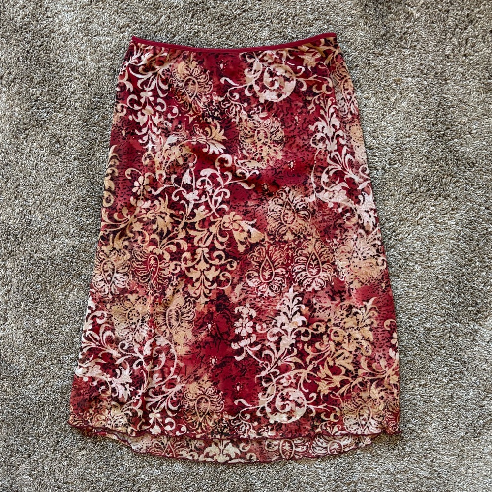XL Y2K midi skirt